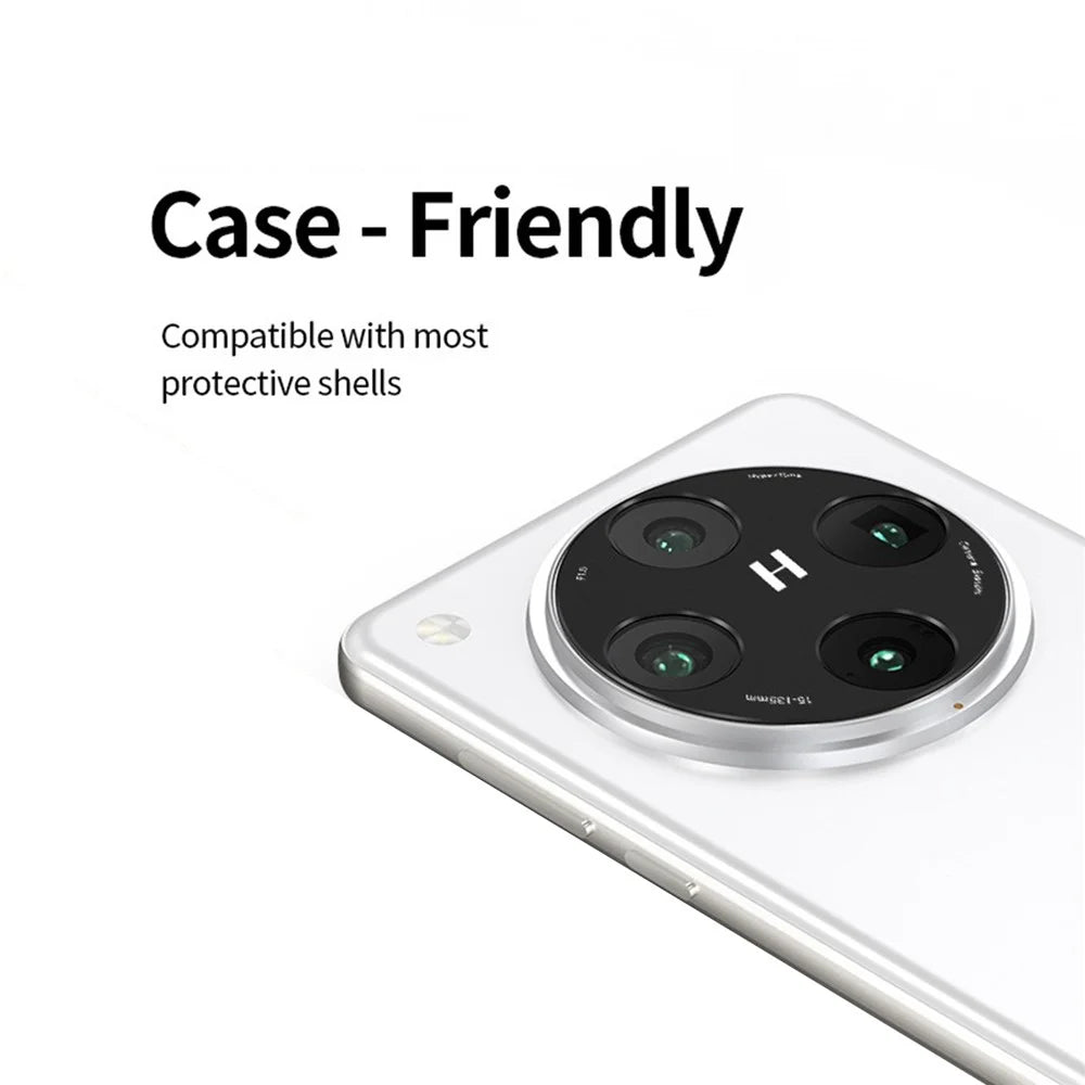 KALEBOL KLB-LPC005 For Oppo Find X8 Pro 5G Hollow Lens Protector Aluminum Alloy Phone Camera Bezel Cover - 4