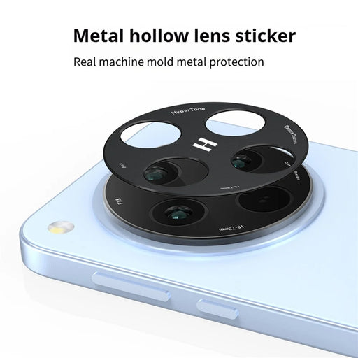 KALEBOL KLB-LPC005 For Oppo Find X8s+ 5G Hollow Lens Protector Aluminum Alloy Phone Camera Bezel Cover - 2