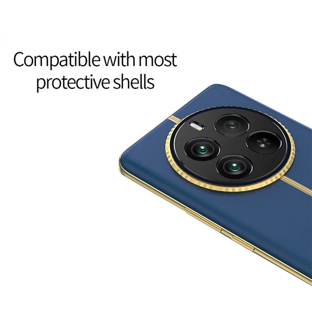KALEBOL KLB-LPC005 For Realme 12 Pro 5G Hollow Lens Protector Aluminum Alloy Phone Camera Bezel Cover - 3