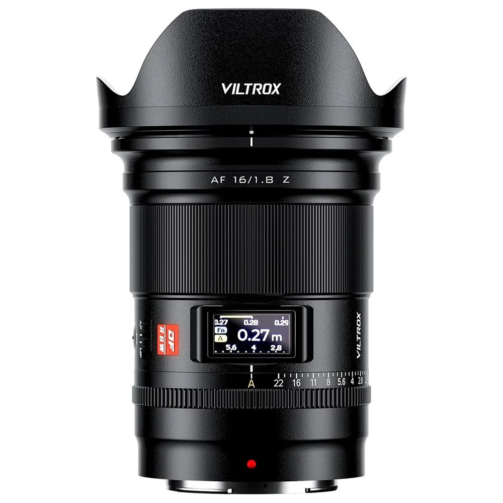 VILTROX AF 16mm F1.8 Z Wide Angle Lens for Nikon Z Mount Z7 Z7ii Z8 Z8ii Z9 Zf Z30 Z50 Zfc Camera Lens with LCD Screen - 3