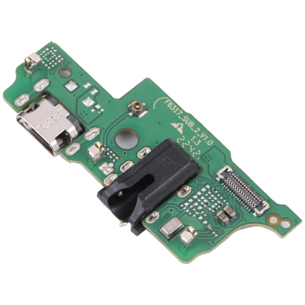 For Infinix Hot 10i X659 Dock Connector Charging Port Flex Cable Repair Part (Without Logo) - 2