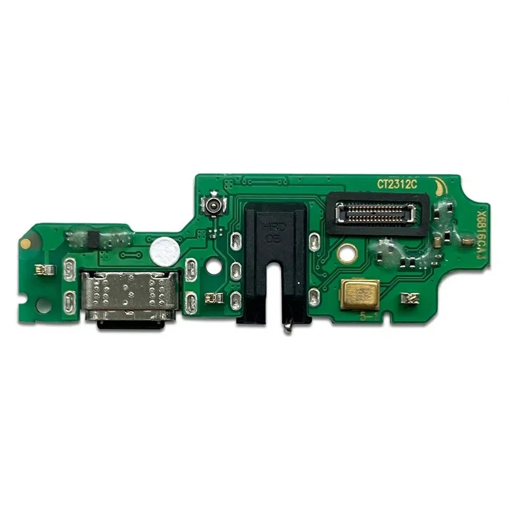 For Infinix Hot 12 Play 4G X6816 Dock Connector Charging Port Flex Cable Repair Part (Without Logo) - 1