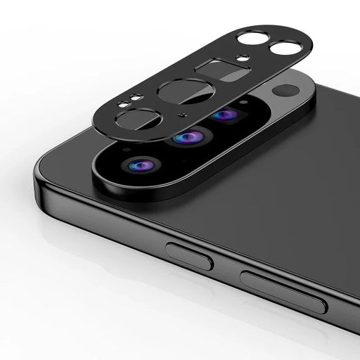 WANLONFENG For Google Pixel 10 Pro Metal Camera Lens Protector  LHJ Series Integrated Lens Film - Black - 1