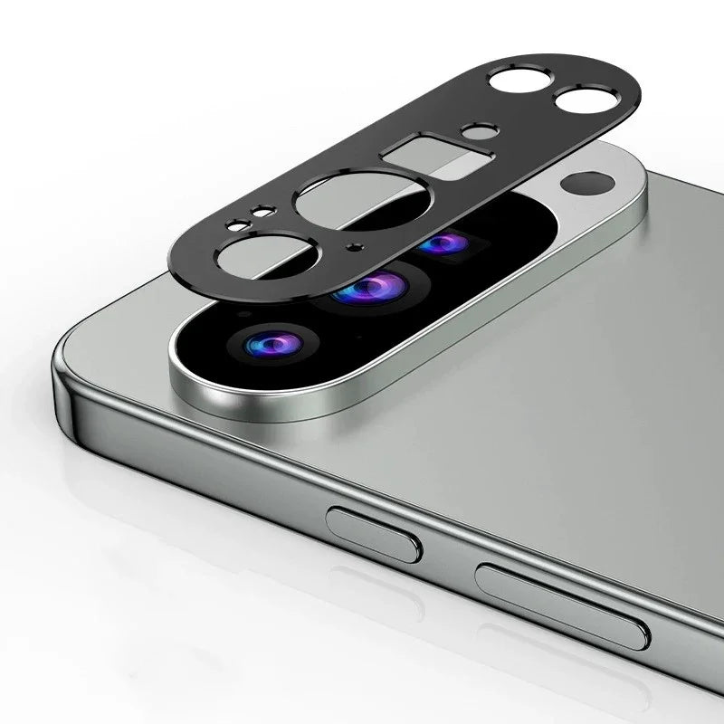 WANLONFENG For Google Pixel 10 Pro XL Metal Camera Lens Protector  LHJ Series Integrated Lens Film - Black - 1