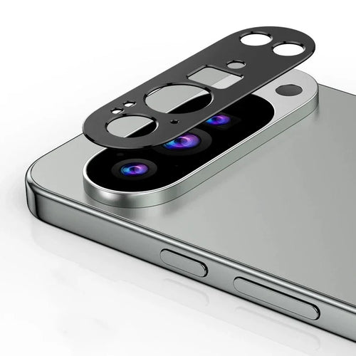 WANLONFENG For Google Pixel 10 Pro XL Metal Camera Lens Protector  LHJ Series Integrated Lens Film - Black - 1