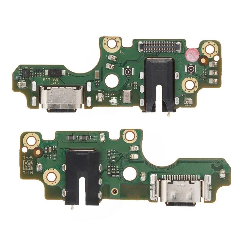 For Infinix Zero 5G X6815 X6815B Dock Connector Charging Port Flex Cable Repair Part (Without Logo) - 1