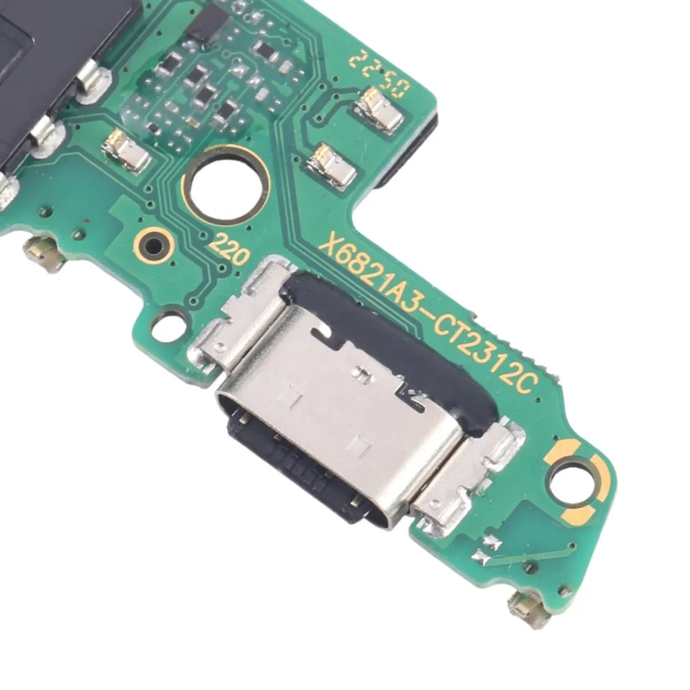 For Infinix Zero 20 4G X6821 Dock Connector Charging Port Flex Cable Repair Part (Without Logo) - 4