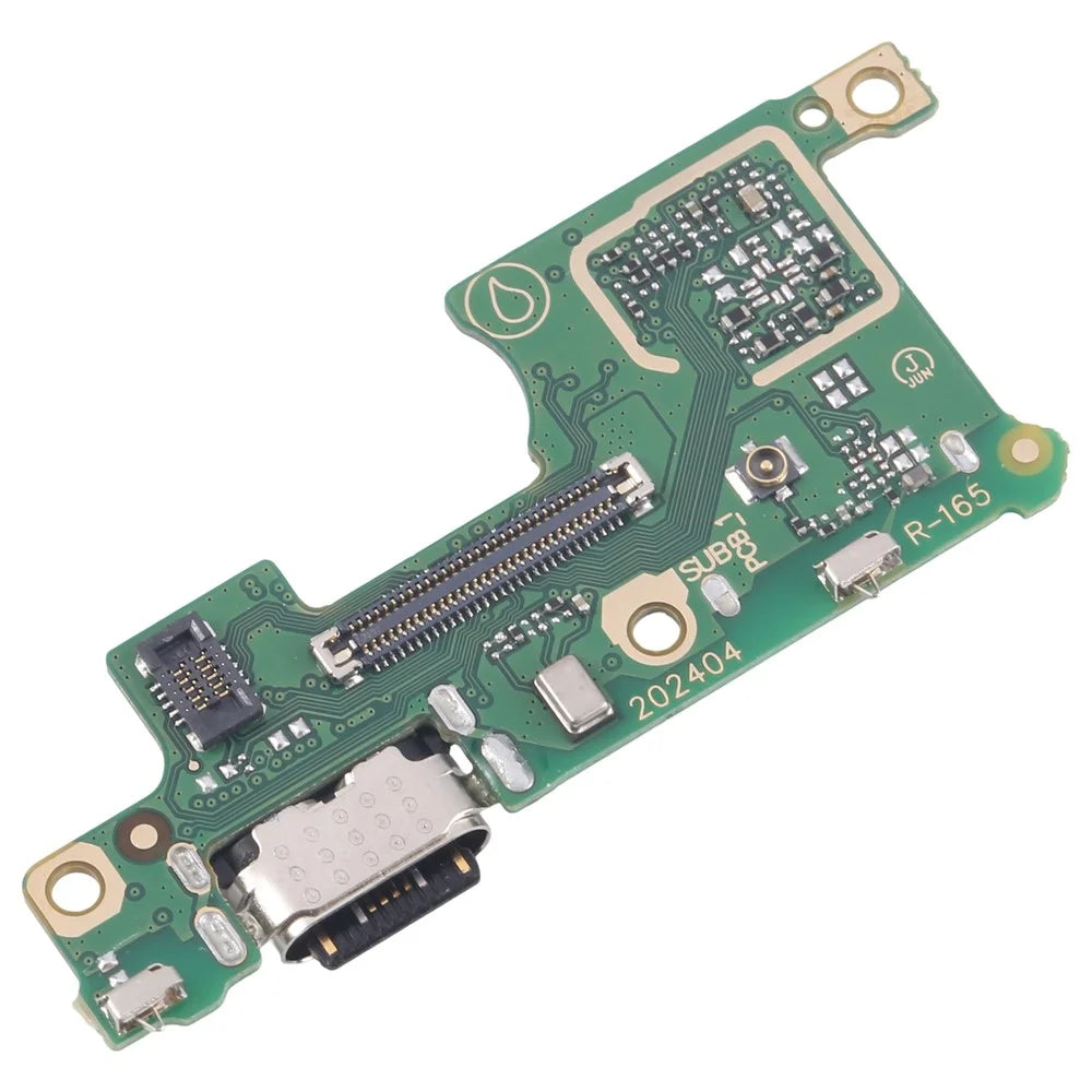 For Infinix Note 40 Pro 5G X6851 Dock Connector Charging Port Flex Cable Repair Part (Without Logo) - 3