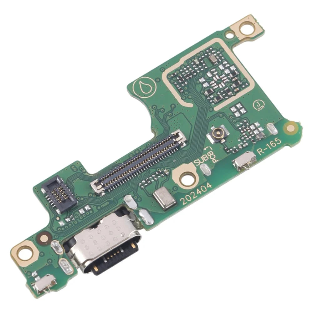 For Infinix Note 40 X6853 Dock Connector Charging Port Flex Cable Repair Part (Without Logo) - 3