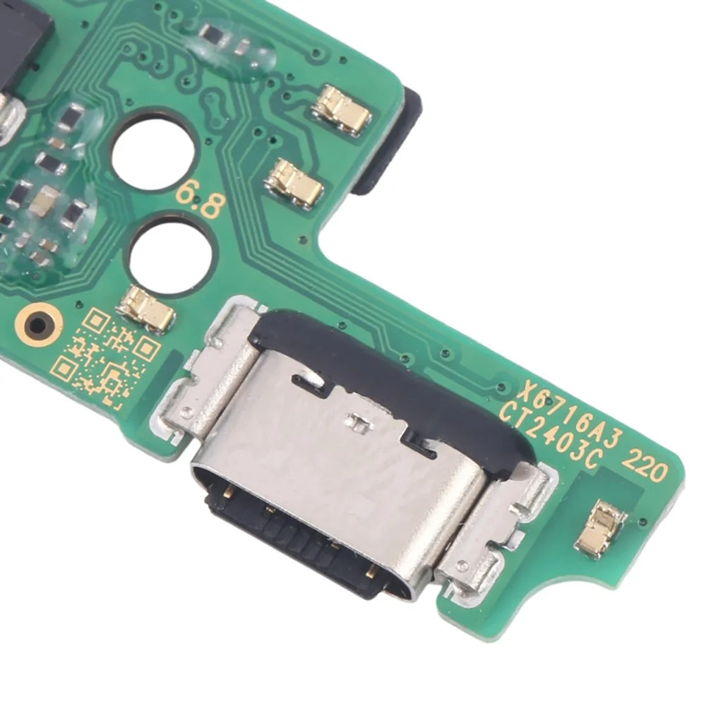 For Infinix Note 30i 4G X6716 Dock Connector Charging Port Flex Cable Repair Part (Without Logo) - 4