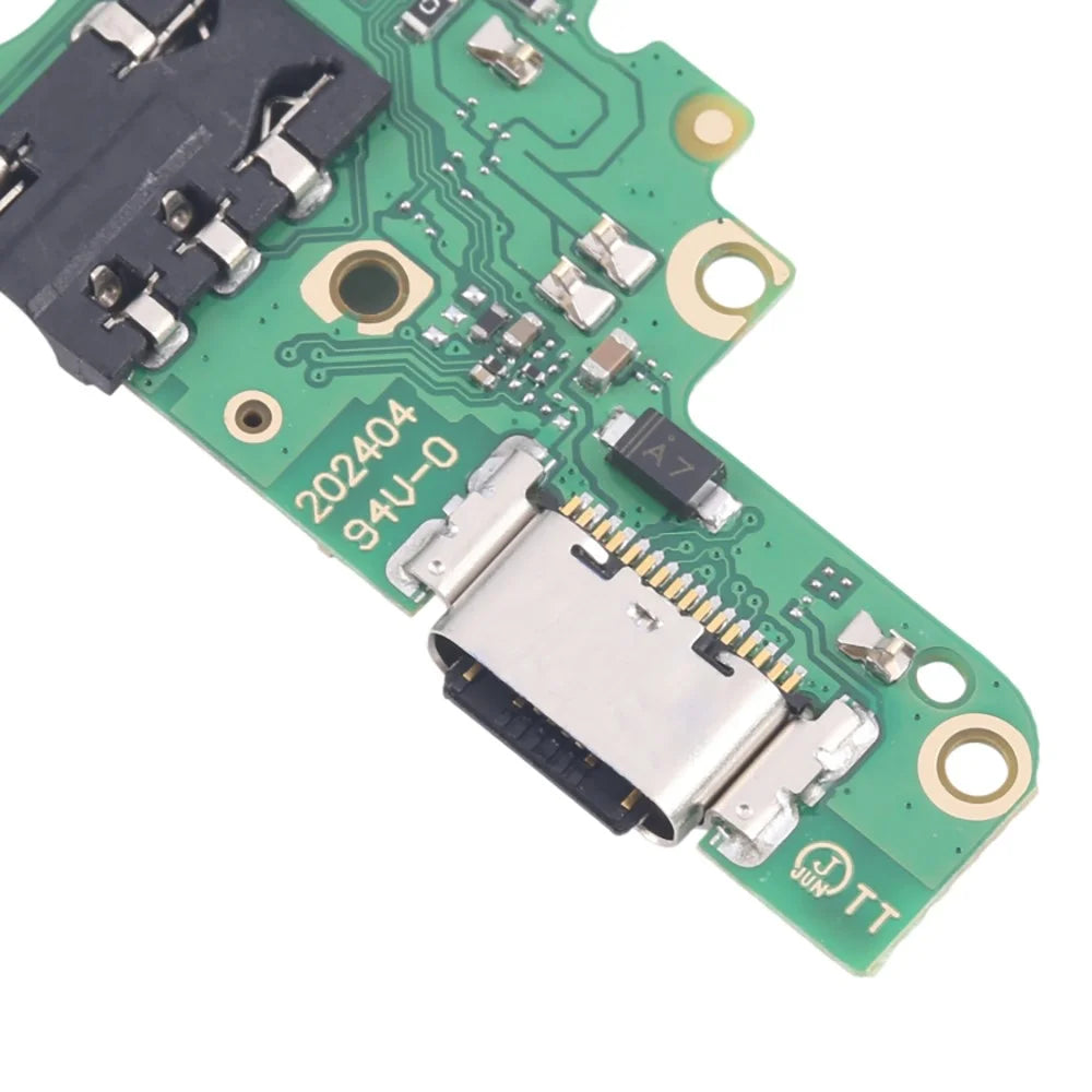 For Infinix Note 30 VIP 5G X6710 Dock Connector Charging Port Flex Cable Repair Part (Without Logo) - 4