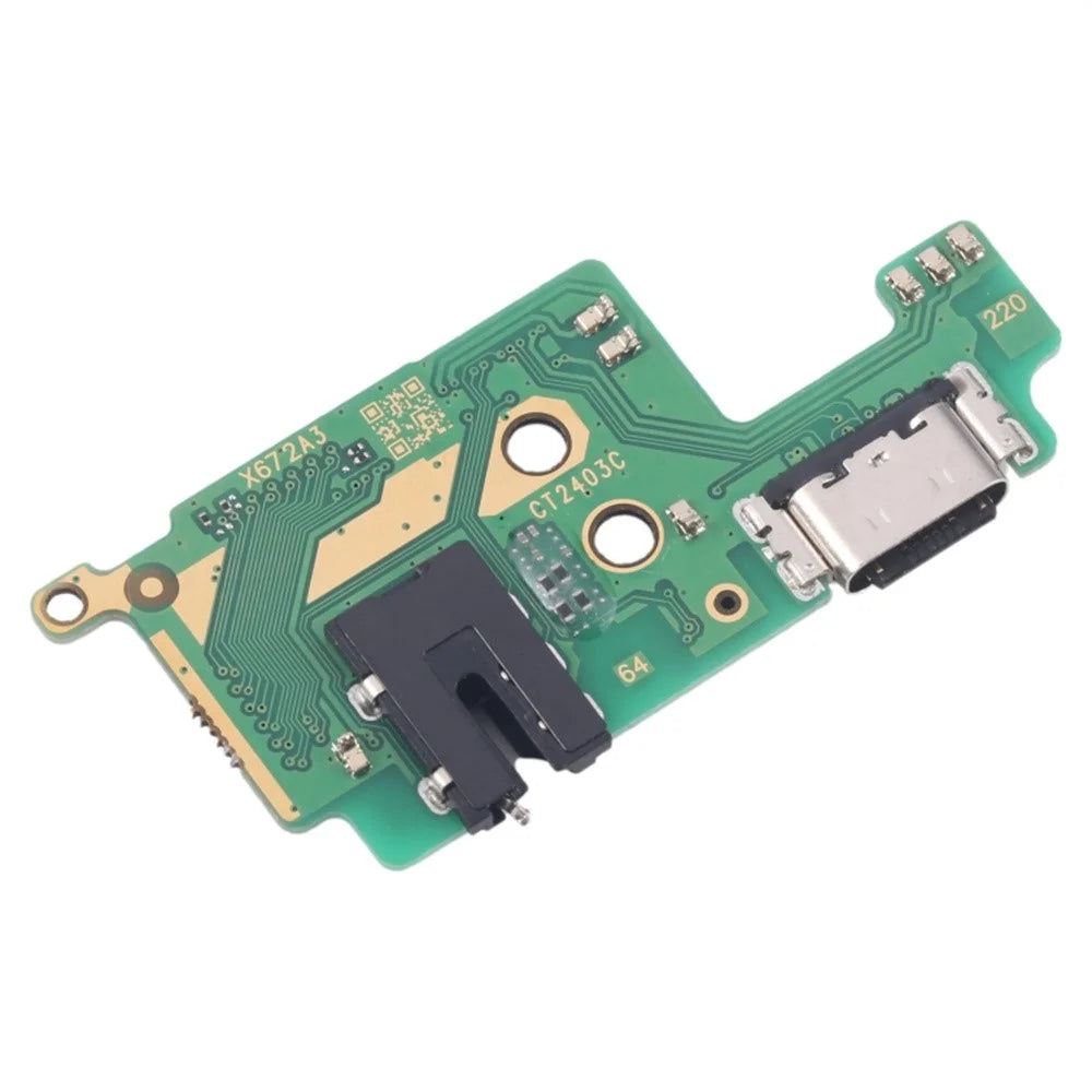 For Infinix Note 12 VIP 4G X672 Dock Connector Charging Port Flex Cable Repair Part (Without Logo) - 3