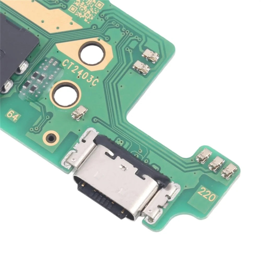 For Infinix Note 12 VIP 4G X672 Dock Connector Charging Port Flex Cable Repair Part (Without Logo) - 4