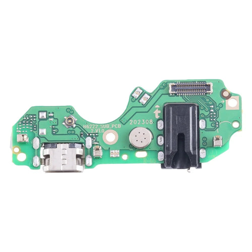 For Infinix Note 12i X6819 (6.82" LCD) Dock Connector Charging Port Flex Cable Repair Part (Without Logo) - 1