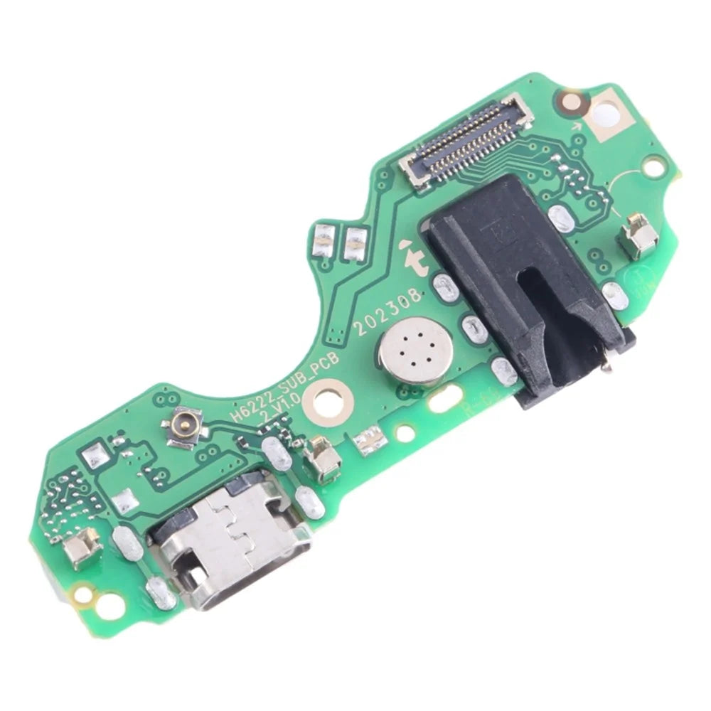 For Infinix Note 12i X6819 (6.82" LCD) Dock Connector Charging Port Flex Cable Repair Part (Without Logo) - 2