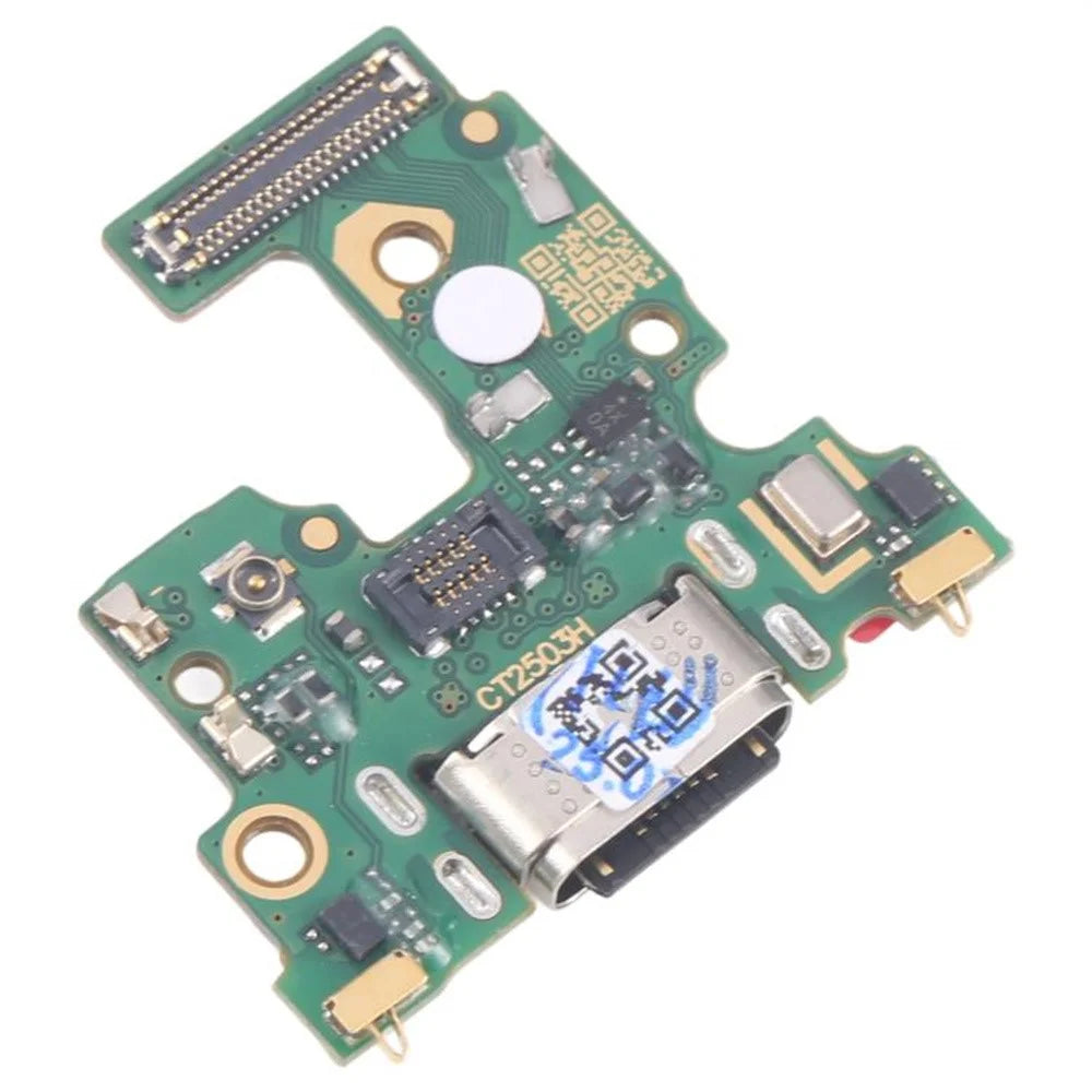 For Infinix Hot 50 Pro+ 4G X6880 Dock Connector Charging Port Flex Cable Repair Part (Without Logo) - 2