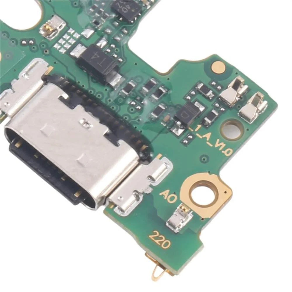 For Infinix Hot 50 Pro+ 4G X6880 Dock Connector Charging Port Flex Cable Repair Part (Without Logo) - 4