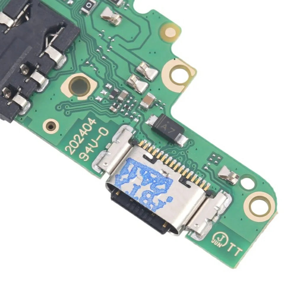 For Infinix GT 10 Pro 5G X6739 Dock Connector Charging Port Flex Cable Repair Part (Without Logo) - 4