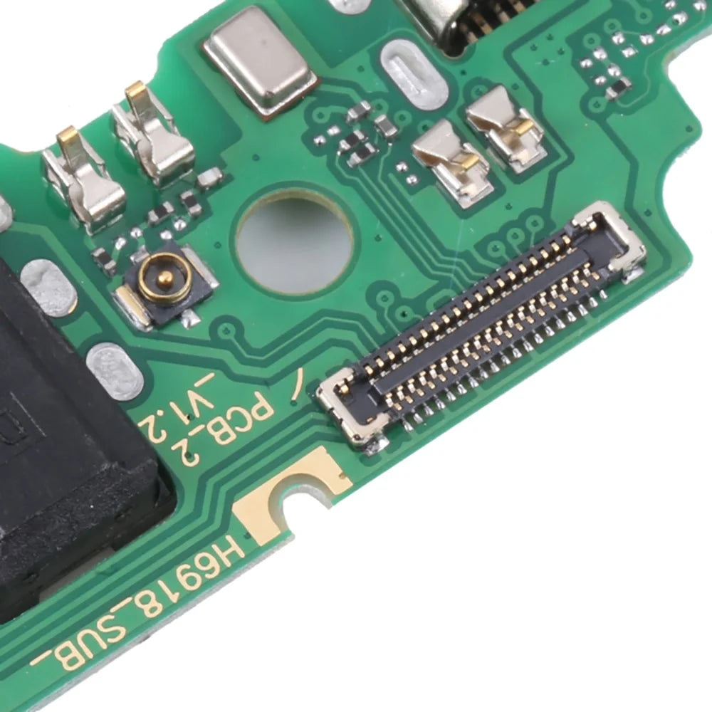 For TECNO Pova 3 4G LF7n Dock Connector Charging Port Flex Cable Repair Part (Without Logo) - 4
