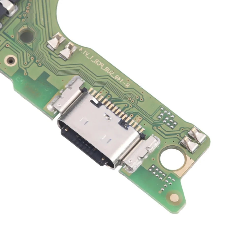 For TECNO Pova 5 Pro 4G LH8n Dock Connector Charging Port Flex Cable Repair Part (Without Logo) - 4