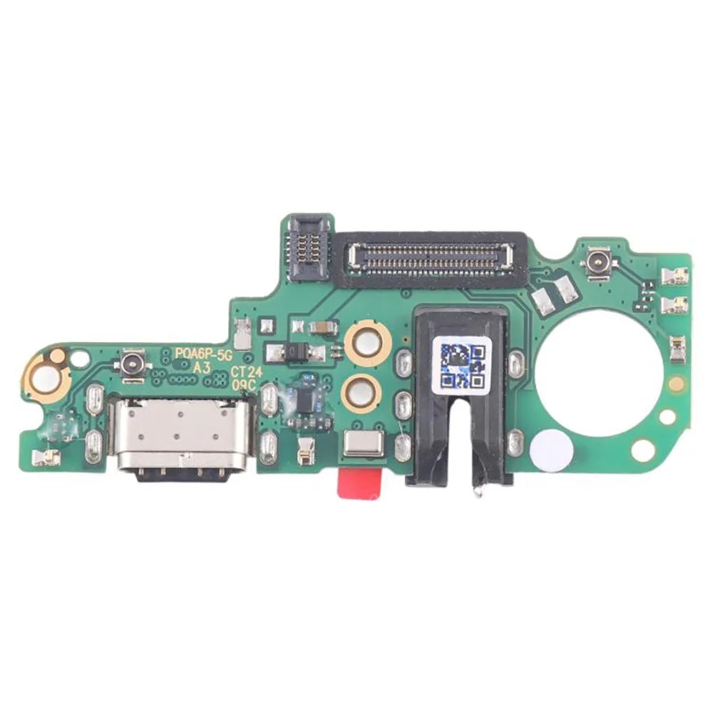For TECNO Pova 6 Pro 5G LI9 Dock Connector Charging Port Flex Cable Repair Part (Without Logo) - 1