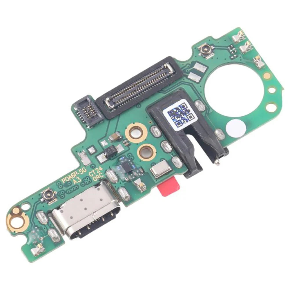 For TECNO Pova 6 Pro 5G LI9 Dock Connector Charging Port Flex Cable Repair Part (Without Logo) - 2