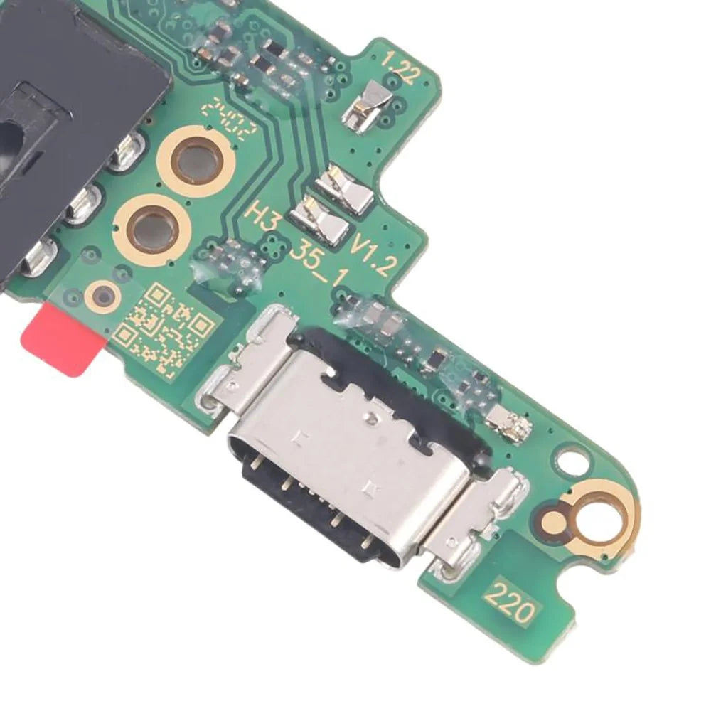 For TECNO Pova 6 Pro 5G LI9 Dock Connector Charging Port Flex Cable Repair Part (Without Logo) - 4