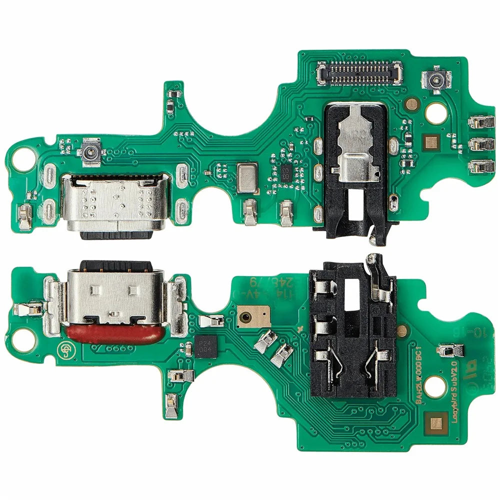 For TCL 50 XL 5G T702W Dock Connector Charging Port Flex Cable Repair Part (Without Logo) - 1