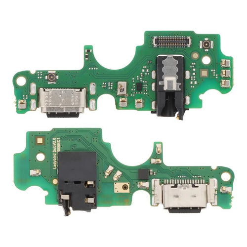 For TCL 40 NxtPaper 4G T612B Dock Connector Charging Port Flex Cable Repair Part (Without Logo) - 1