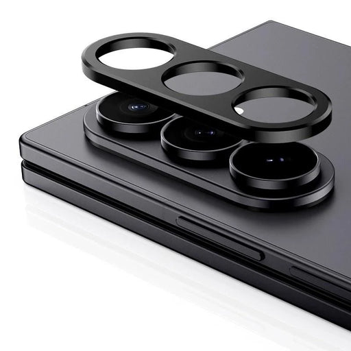 WANLONFENG For Samsung Galaxy Z Fold7 5G Metal Camera Lens Protector  LHJ Series Integrated Lens Film - Black - 1