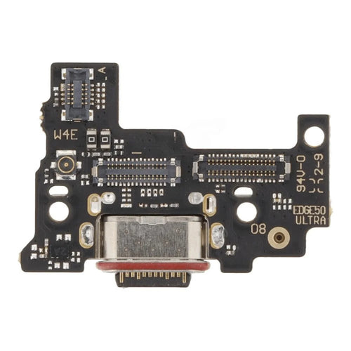For Motorola Edge 50 Ultra 5G Dock Connector Charging Port Flex Cable Repair Part (Without Logo) - 1