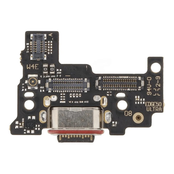 For Motorola Edge 50 Ultra 5G Dock Connector Charging Port Flex Cable Repair Part (Without Logo) - 1