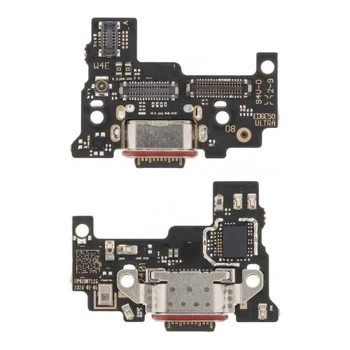 For Motorola Edge 50 Ultra 5G Dock Connector Charging Port Flex Cable Repair Part (Without Logo) - 3