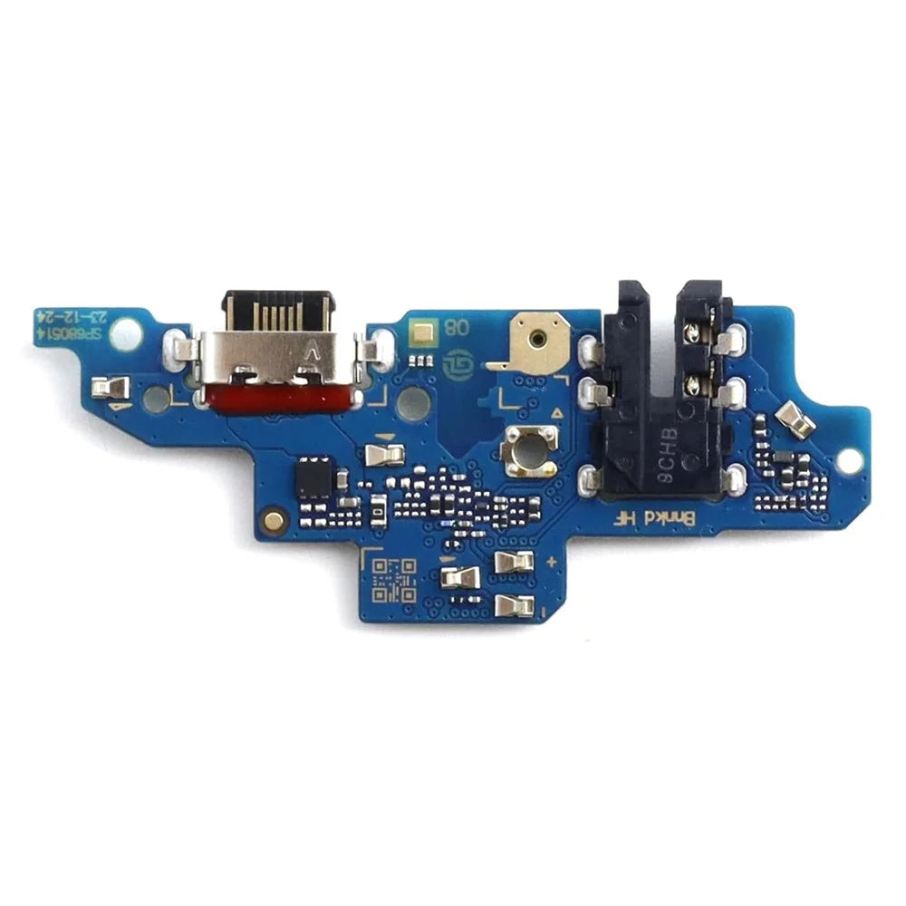 For Motorola Moto G Power (2024) XT2415-3 XT2415V Dock Connector Charging Port Flex Cable Repair Part (Without Logo) - 2