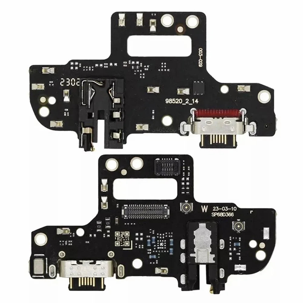 For Motorola Moto G Stylus (2023) Dock Connector Charging Port Flex Cable Repair Part (Without Logo) - 1