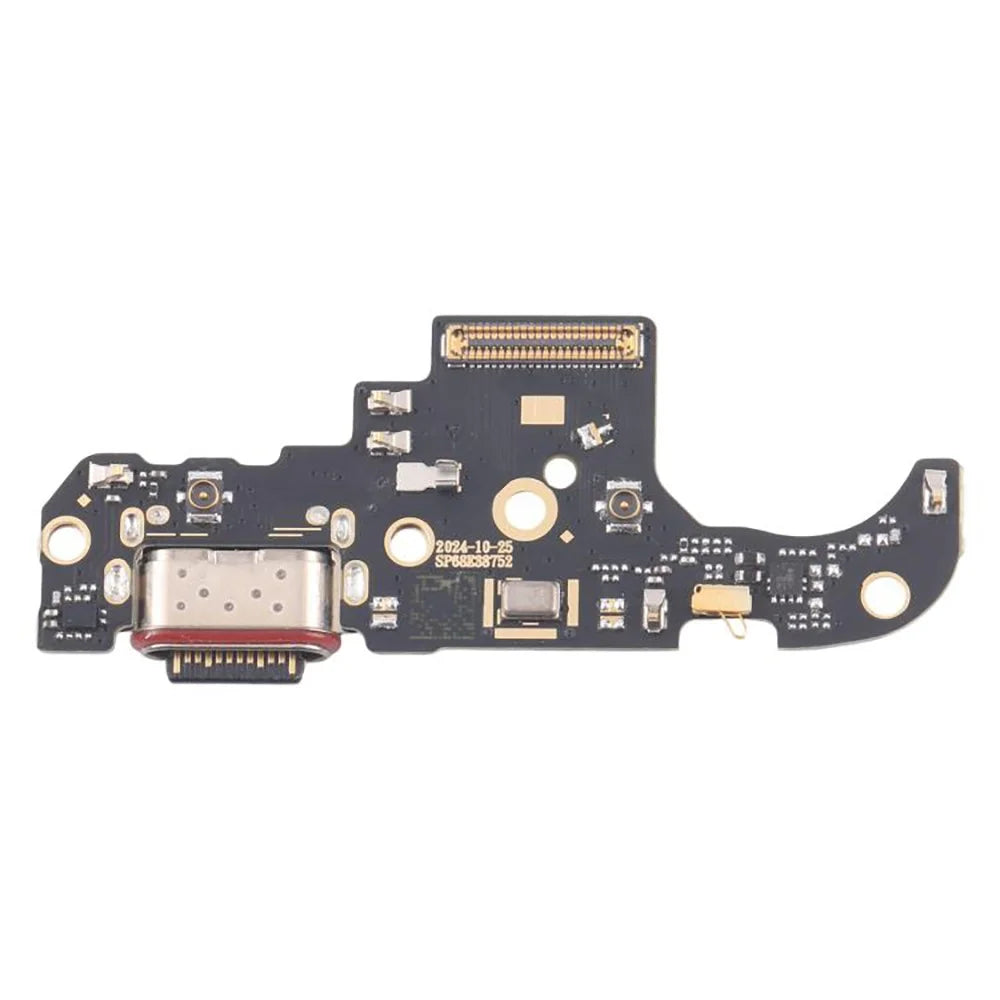 For Motorola Moto G75 5G XT2437-2, XT2437-3 Dock Connector Charging Port Flex Cable Repair Part (Without Logo) - 1