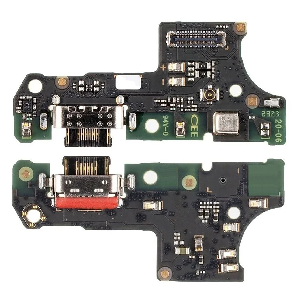 For Motorola Moto G14 4G Dock Connector Charging Port Flex Cable Repair Part (Without Logo) - 1