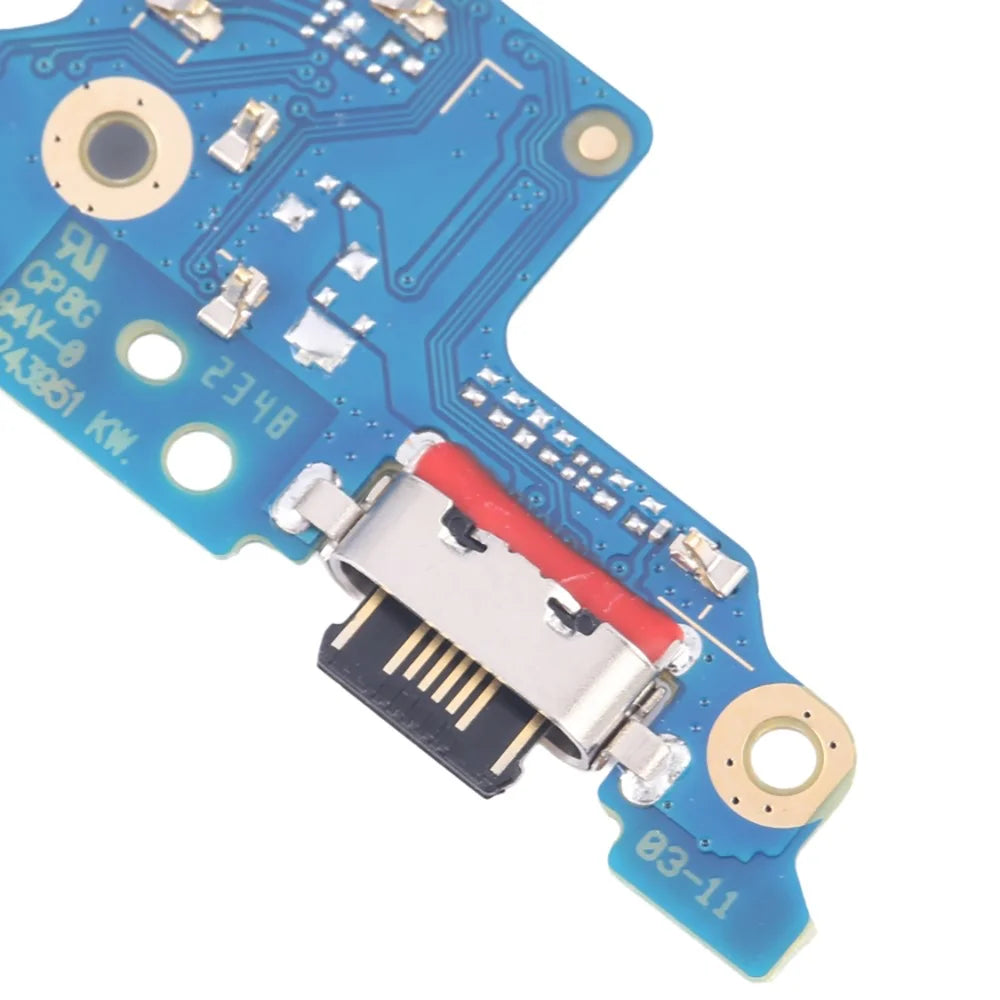 For Motorola Moto G24 4G XT2423-1 Dock Connector Charging Port Flex Cable Repair Part (Without Logo) - 4