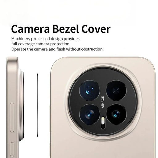 WANLONFENG For Honor Magic8 Pro 5G Metal Camera Lens Protector  LHJ Series Integrated Lens Film - Black - 2
