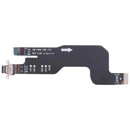 For Samsung Galaxy Z Fold7 5G F966 OEM Charging Port Flex Cable Replacement Part (without Logo) - 1