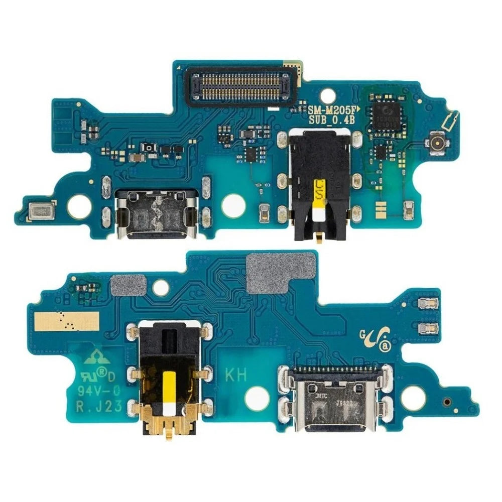 For Samsung Galaxy M20 M205 OEM Charging Port Flex Cable Replacement Part (without Logo) - 1