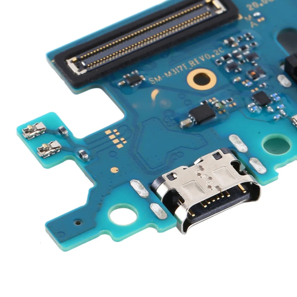 For Samsung Galaxy M31s M317 OEM Charging Port Flex Cable Replacement Part (without Logo) - 4