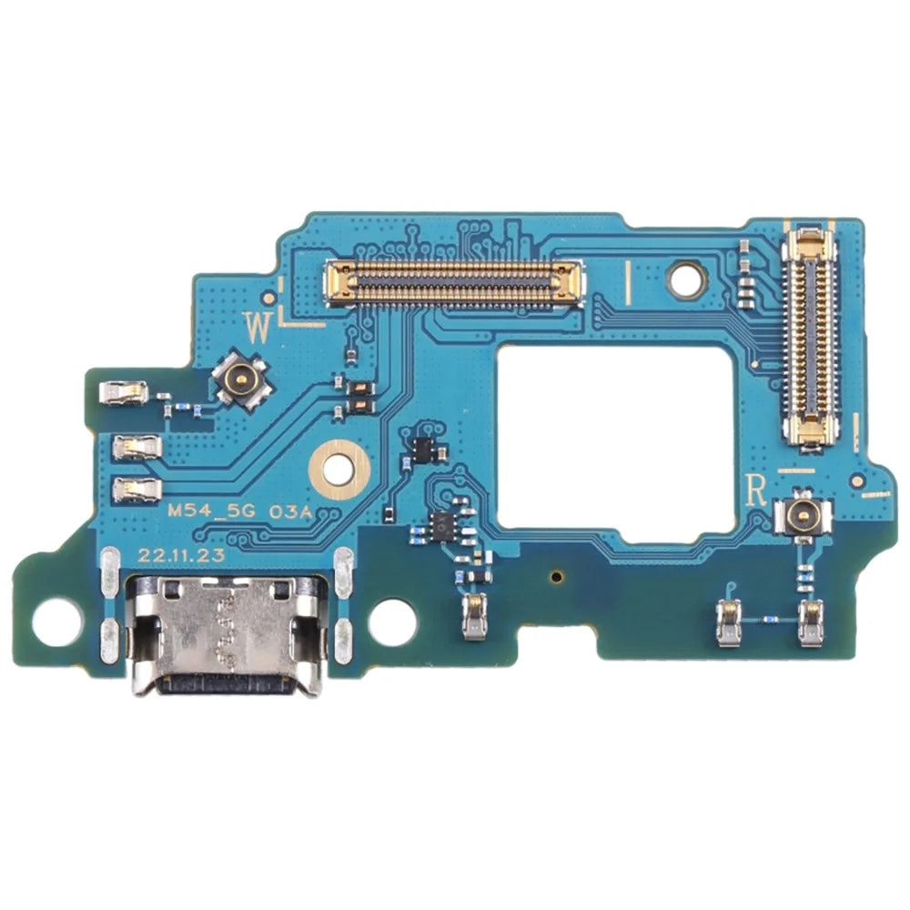 For Samsung Galaxy M54 5G M546 OEM Charging Port Flex Cable Replacement Part (without Logo) - 1