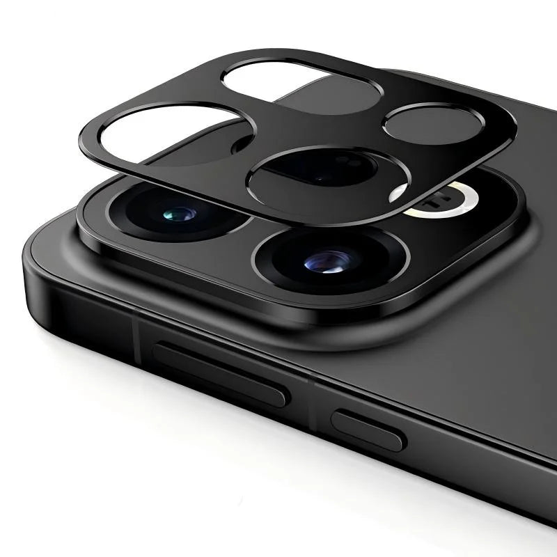 WANLONFENG For Oppo Find X9 5G Metal Camera Lens Protector  LHJ Series Integrated Lens Film - Black - 1