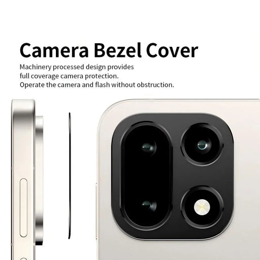 WANLONFENG For OnePlus 15 5G Metal Camera Lens Protector  LHJ Series Integrated Lens Film - Black - 2