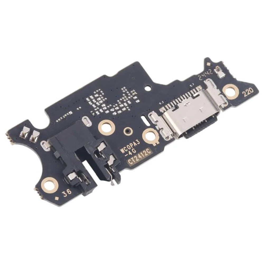 For Oppo A3x 4G  /  A3 4G  /  A40 4G Assembly Charging Port Flex Cable with IC Part (Without Logo) - 3