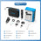 APEXEL APL-TM10 2 in 1 10X Telephoto + 10X Macro Lens Clip-on Phone Camera Lens Kit - Black - 6
