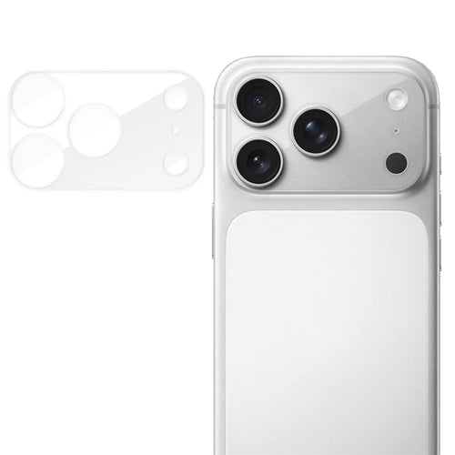 For iPhone 17 Pro Max Full Cover Camera Lens Protector High Definition Anti Fingerprint AR Tempered Glass Lens Film - Transparent - 1