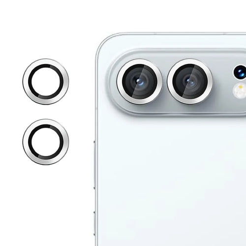 For Honor 500 5G Camera Lens Protector Ultra Thin CD Vein HD 9H Tempered Glass Lens Film - Silver - 1