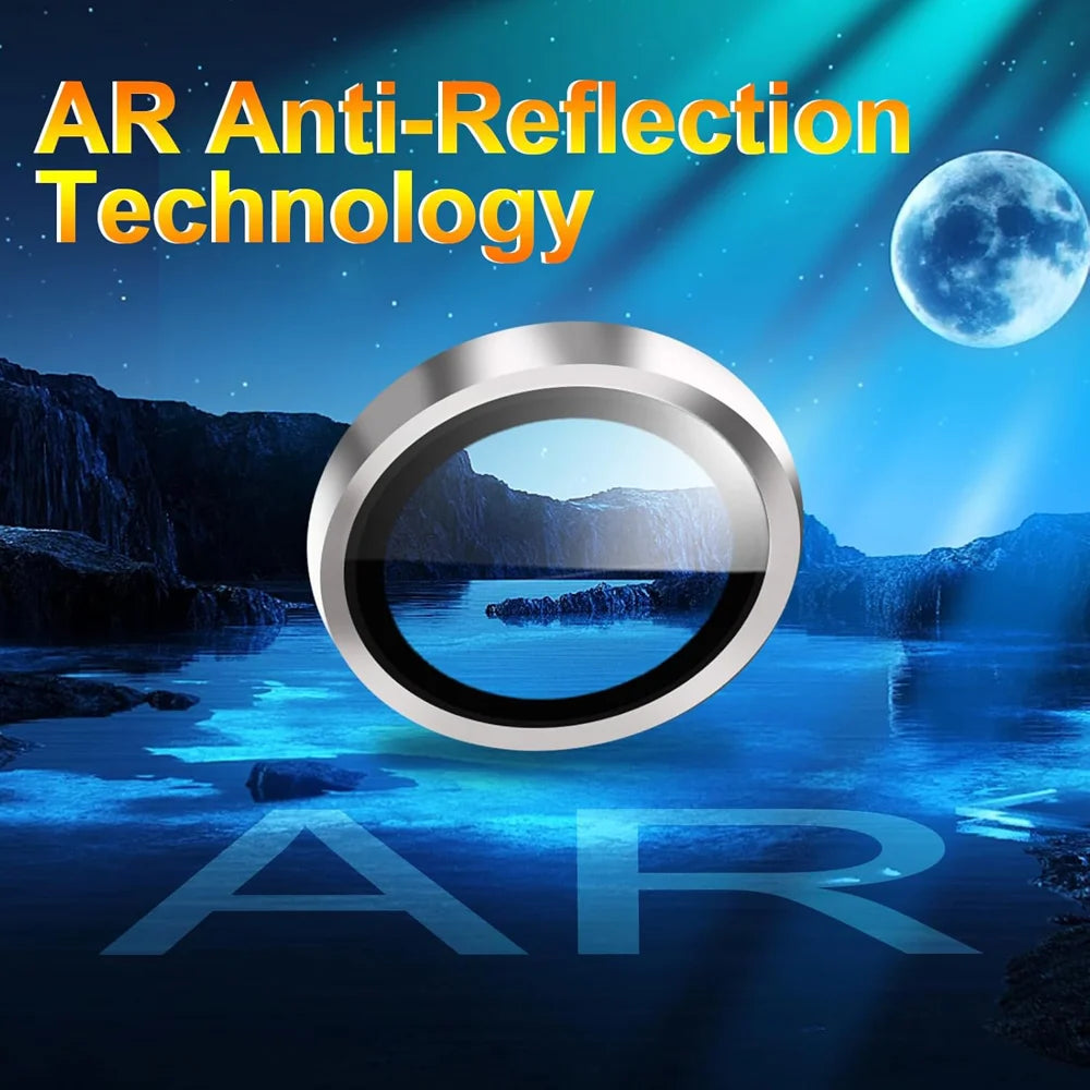 For Oppo Reno14 Pro 5G (Global) Camera Lens Protector Ultra Thin CD Vein HD 9H Tempered Glass Lens Film - Silver - 4